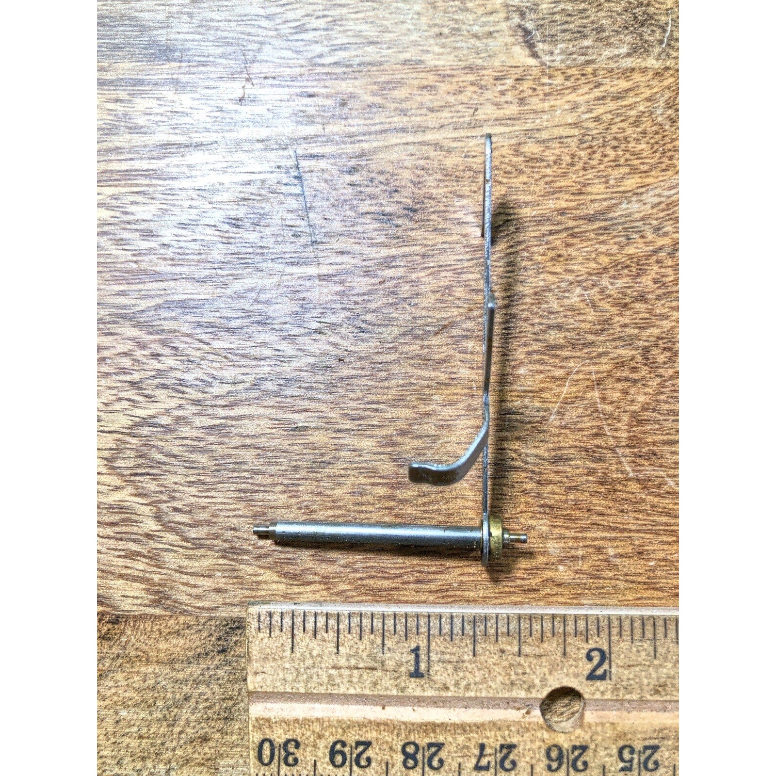 Ingraham (Stamped 2 25) Clock Movement Drop Lever (See Pics To ID Mvmt) (K8969