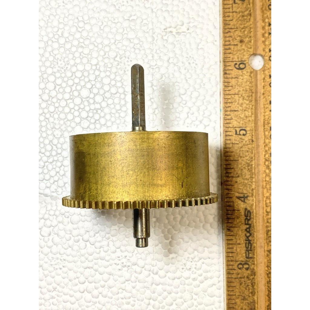 Enfield Clock Movement Time Side Main Wheel (See Pics To ID Mvmt) (KD2884)