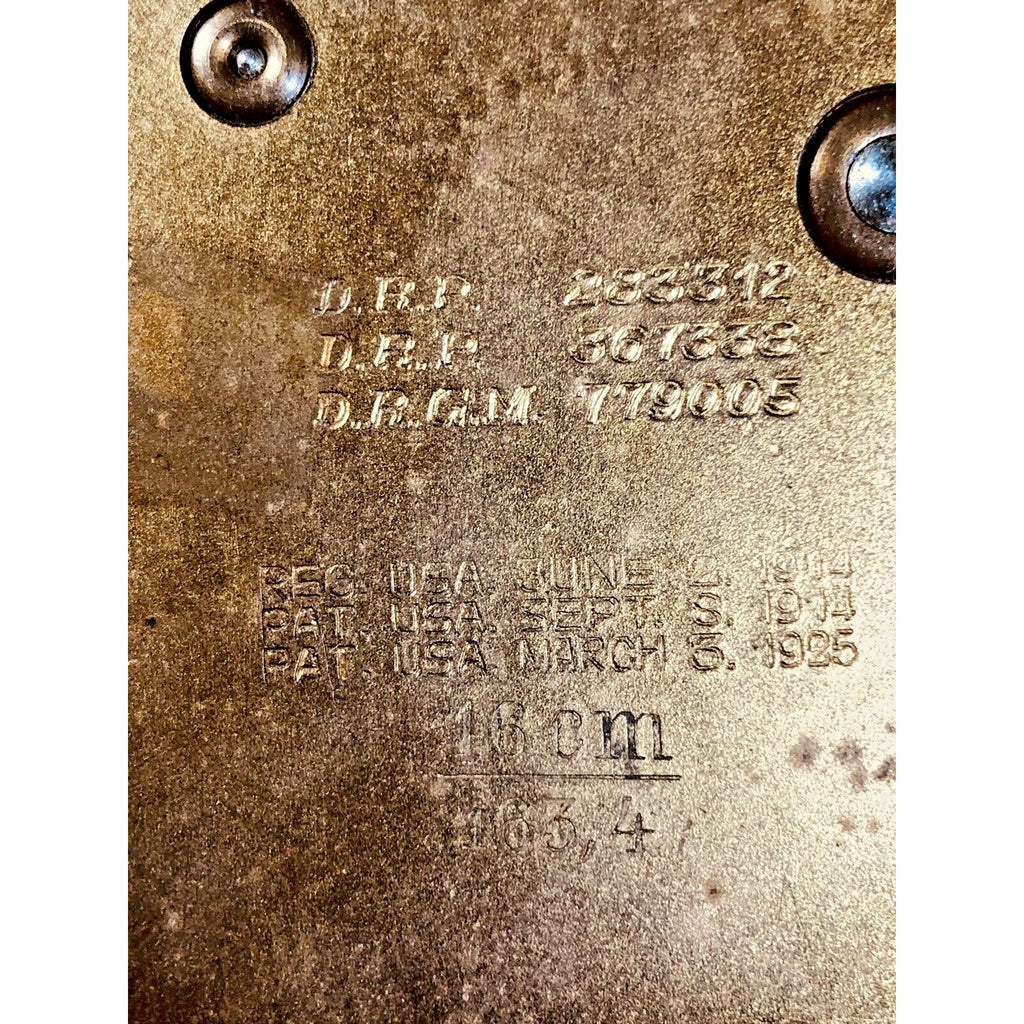 Old Kienzle Clock Movement Chime Side 4th Wheel (See Pics To ID Mvmt) (KD3160)