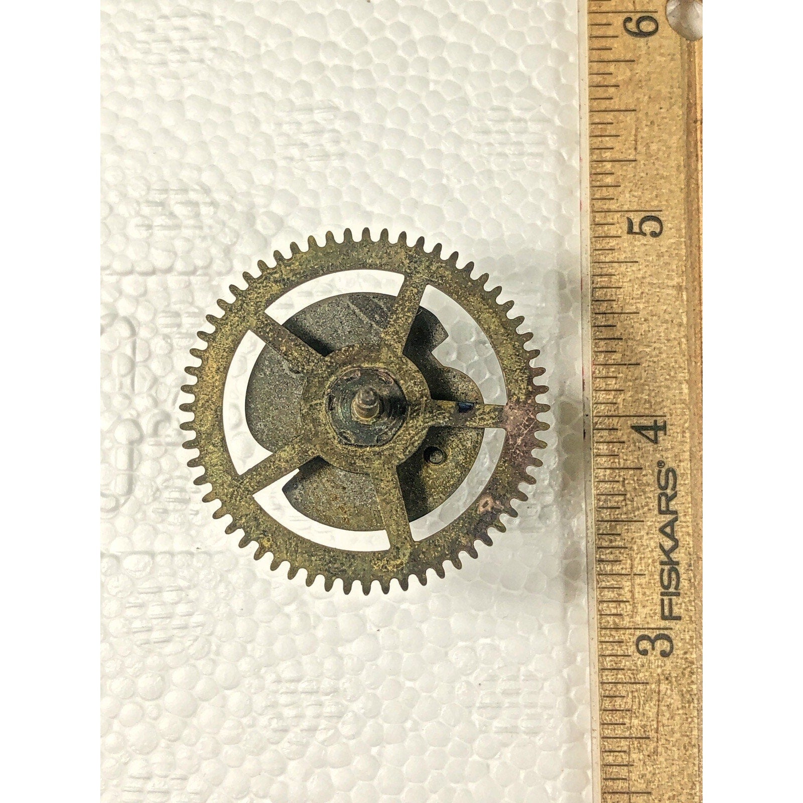 Waterbury Clock Movement Strike Side 3rd Wheel (See Pics to ID Mvmt) (K8329)