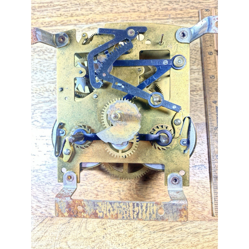 Enfield Clock Movement Time Side Main Wheel (See Pics To ID Mvmt) (KD2884)