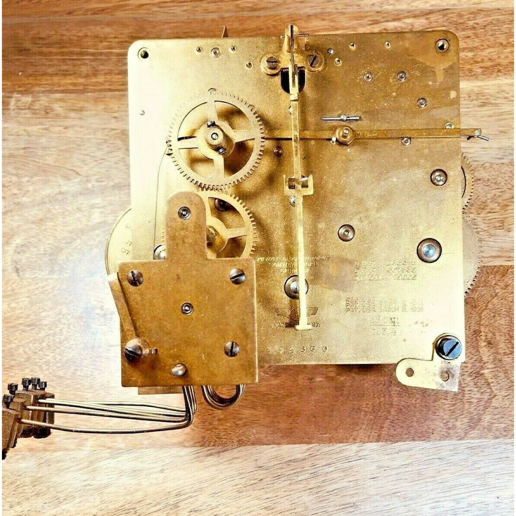 Old Kienzle Clock Movement Chime Side 4th Wheel (See Pics To ID Mvmt) (KD3160)