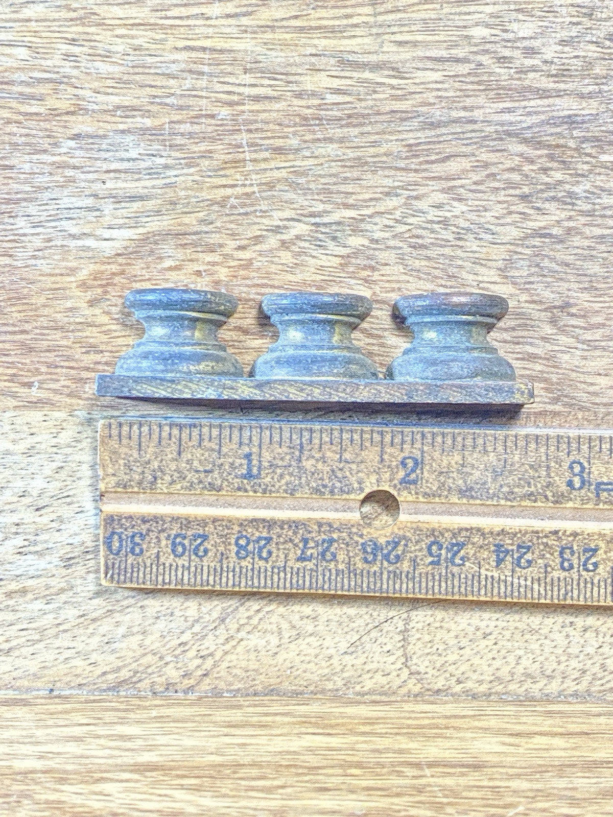 Mantel Clock 3 Column Base    (KD2381)