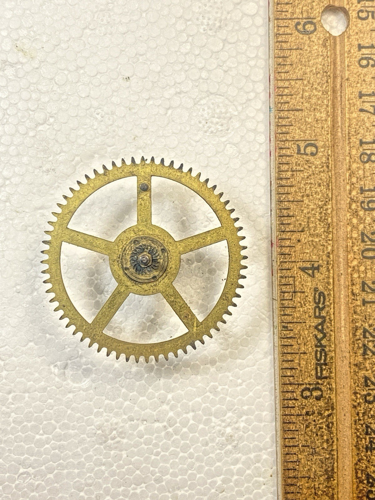 Sessions Clock Movement Strike Side 4th Wheel (See Pics To ID Movement) (KD2452)
