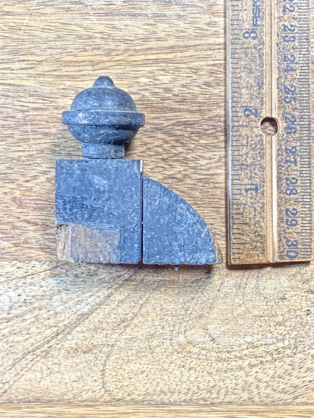 Parlor Or Kitchen Clock Wooden Side Trim Piece   (KD2362)