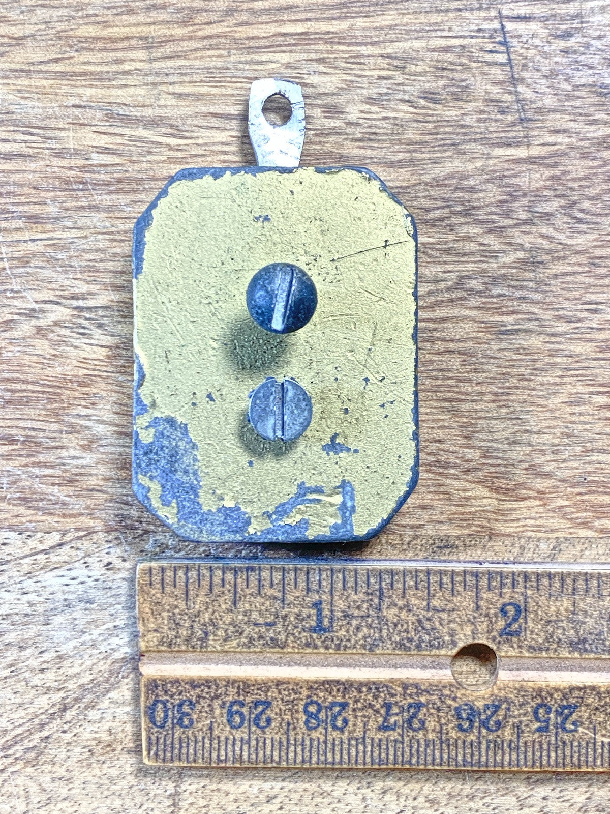 Unusual Old Clock Pendulum Bob (5.9oz)  (KD2371)