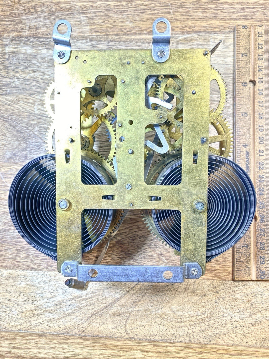 Ingraham (Stamped 11 40) Clock Movement Strike Side 2nd Wheel   (KD2551)