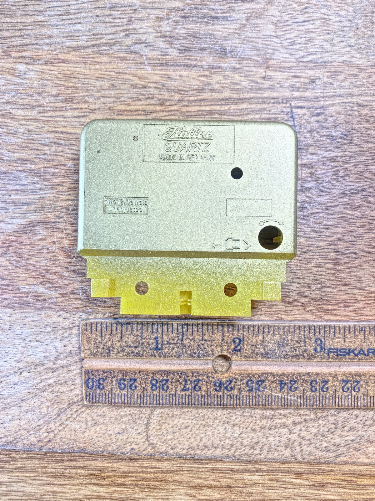 Vintage Haller Quartz Clock Movement Cover            (KD2332)