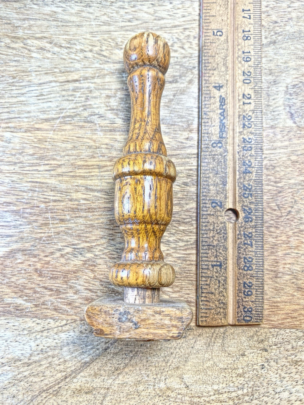 Clock Finial 4 1/2 Inches Tall, 1 5/16 Inch Base, 1/2 Inch Dia Shaft    (KD2389)