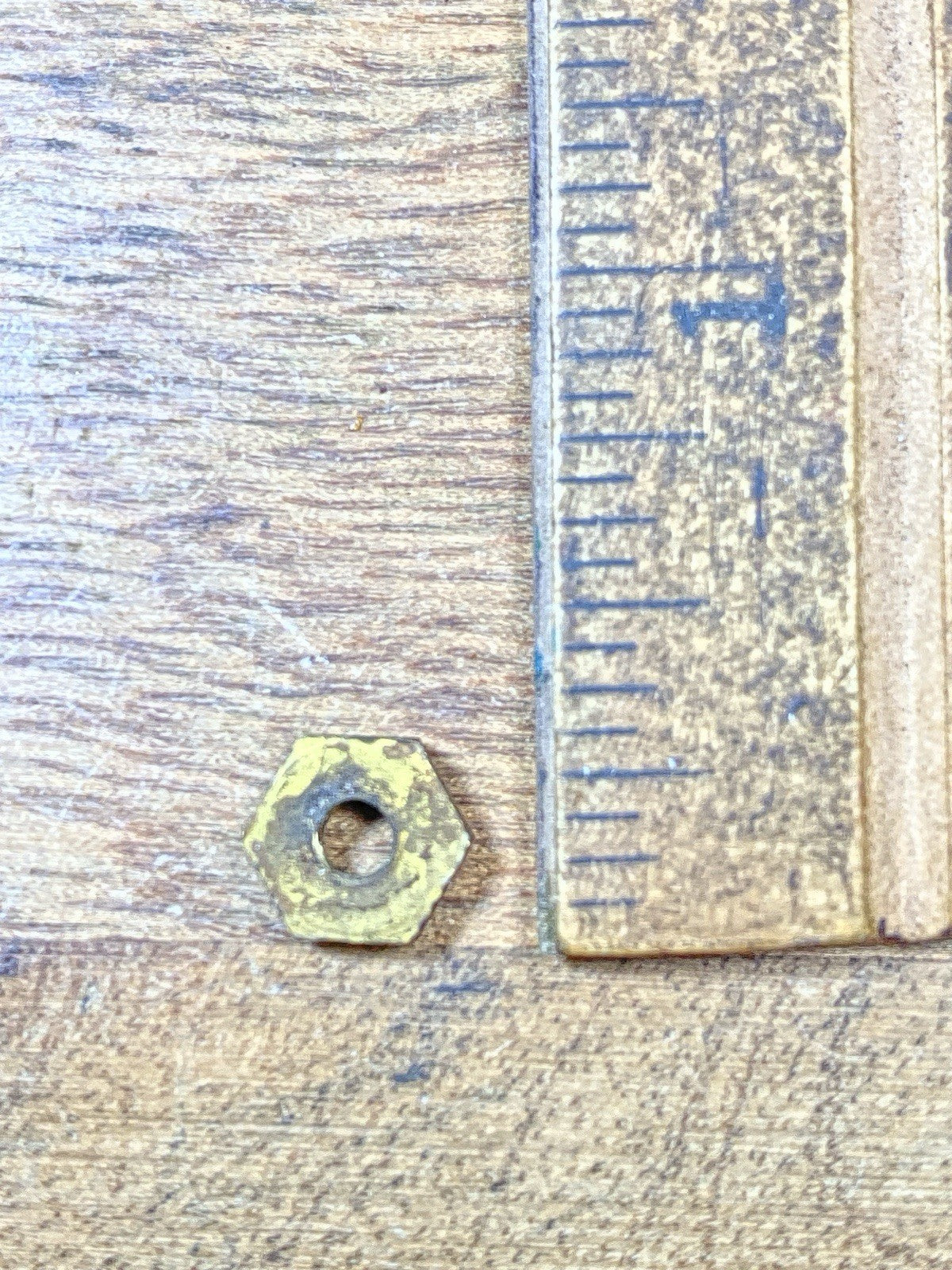 New Haven Clock Movement Plate Nut (See Pics to ID Movement)(KD2529)