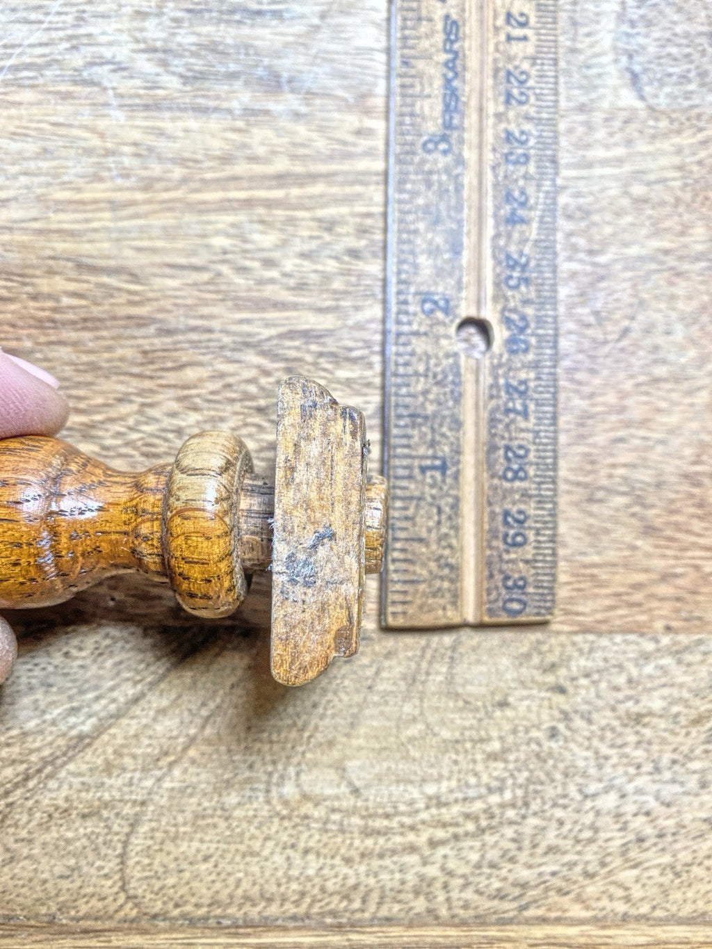 Clock Finial 4 1/2 Inches Tall, 1 5/16 Inch Base, 1/2 Inch Dia Shaft (KD2389)