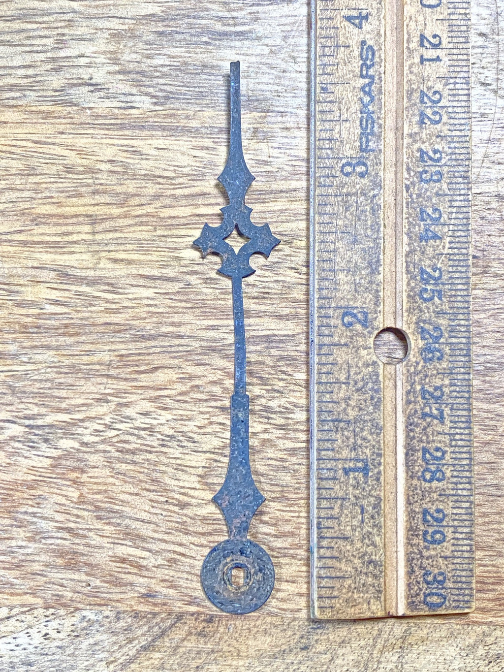 Old Clock Minute Hand 3 5/8 Inches Long (Arbor Opening Is 3.4 X 2.2mm)  (KD2355)