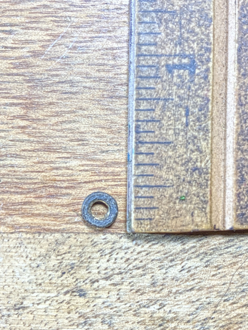 Unknown Make Electric Clock Movement Hands Nut (See Pics To ID Mvmt) (KD2353)