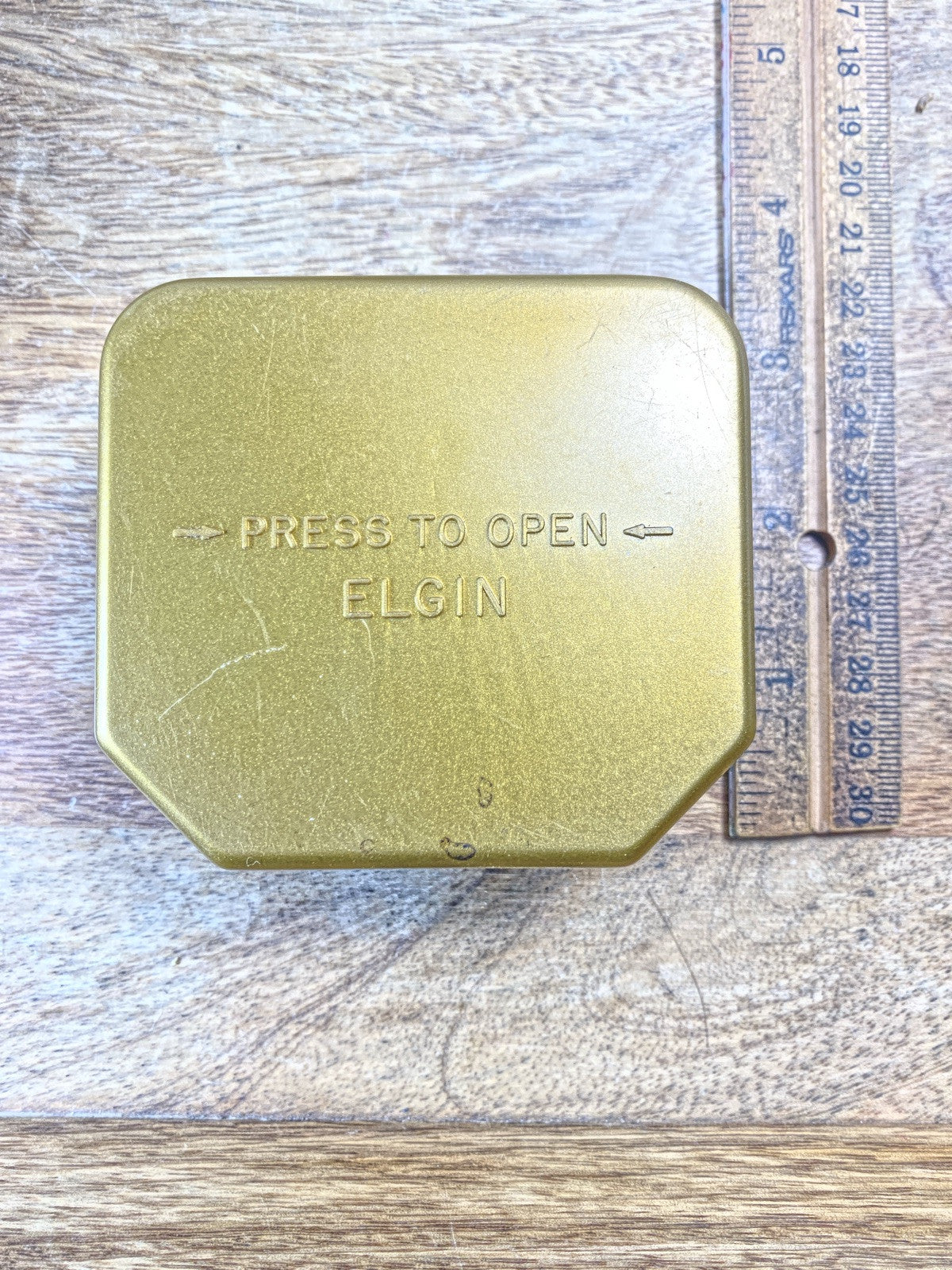 Vintage Elgin Quartz Clock Movement Cover            (KD2333)