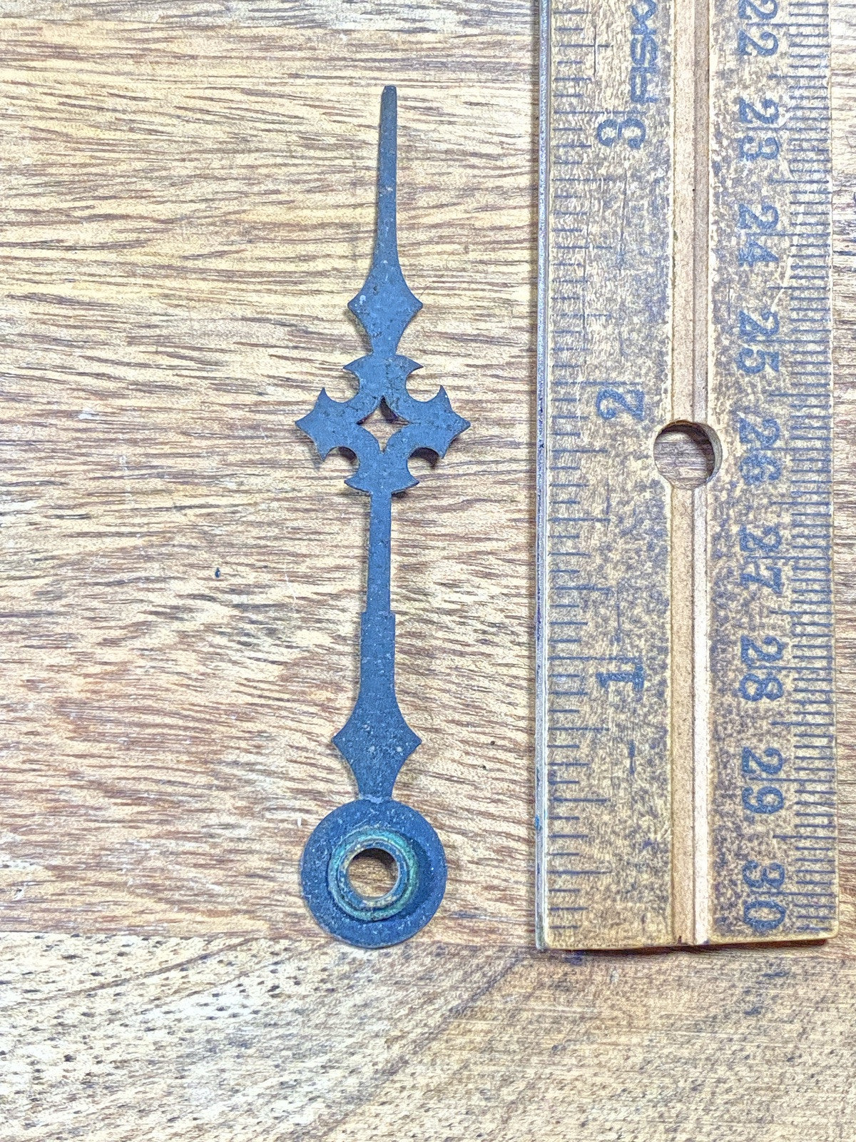 Antique Clock Hour Hand 3 1/8 Inches Long (Arbor Dia 4.4mm)   (KD2356)