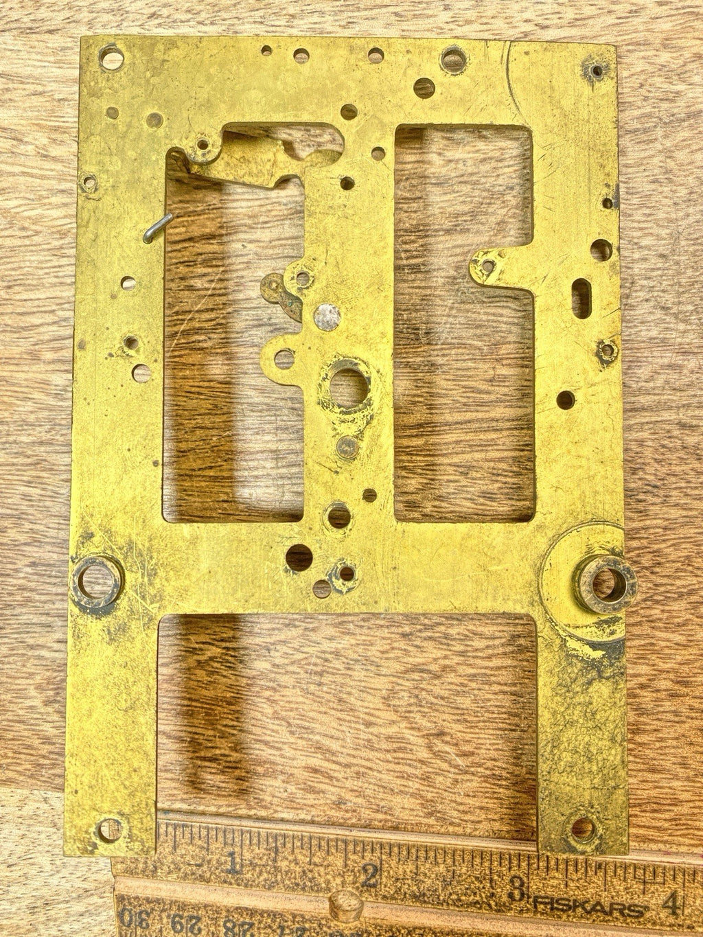 Sessions Clock Movement Front Plate (See Pics To ID Mvmt) (KD2471)