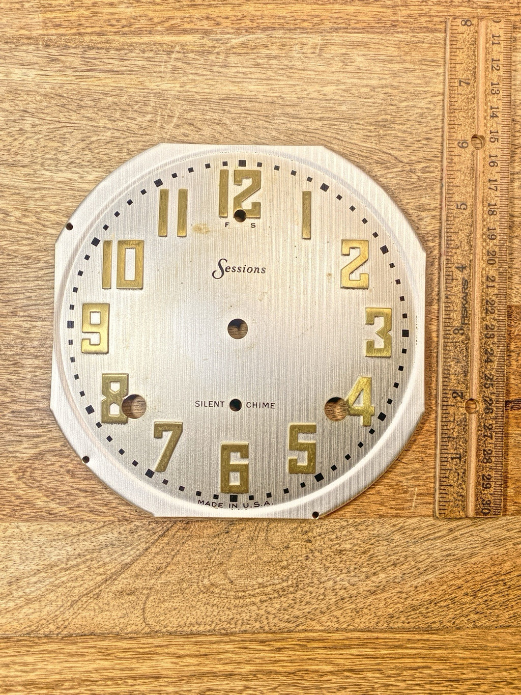 Sessions Westminster Chime Clock Movement Dial Pan     (KD2407)