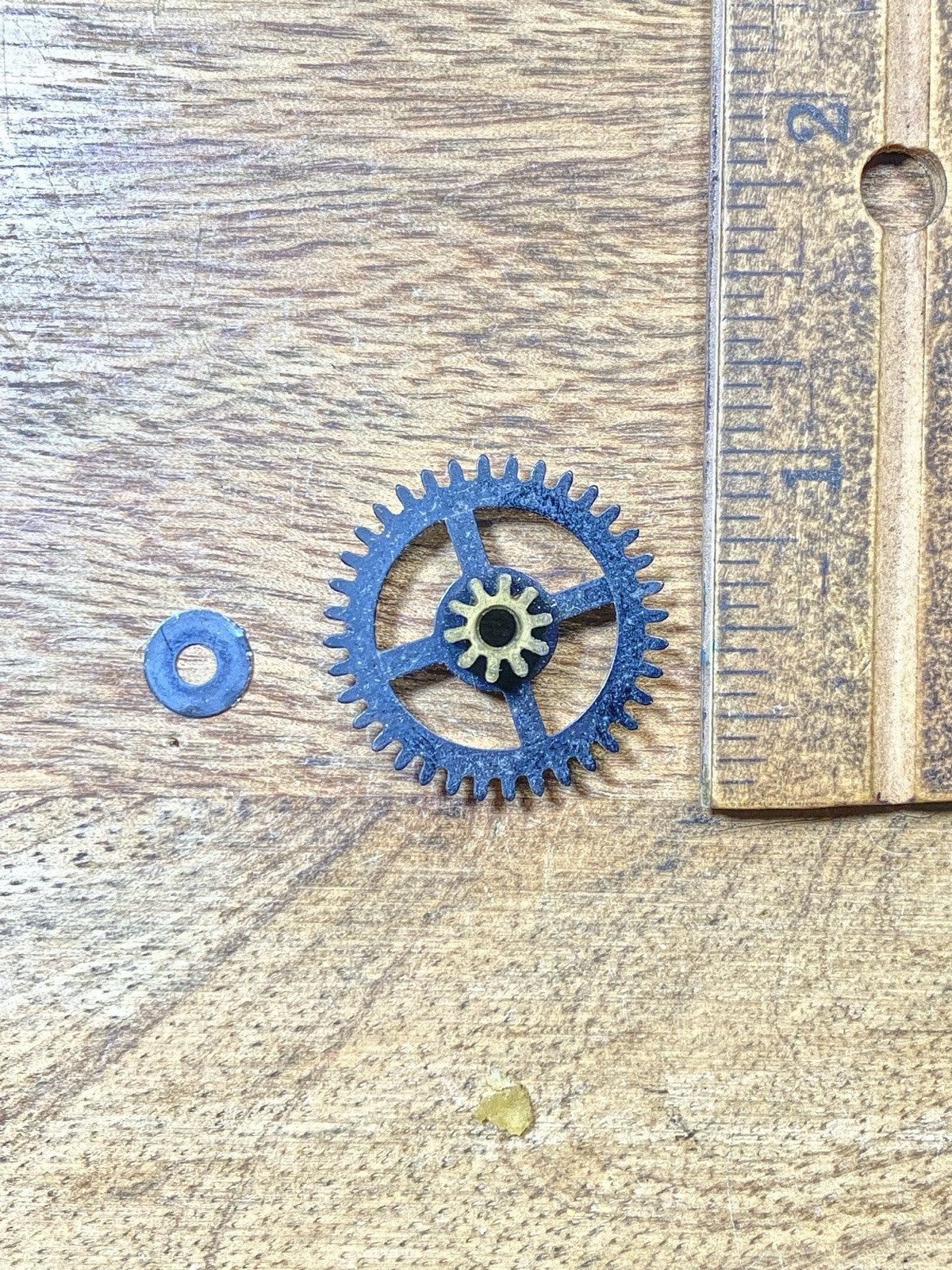 Regula 25 Clock Movement Minute Wheel (See Pics To ID Movement)      (KD2400)