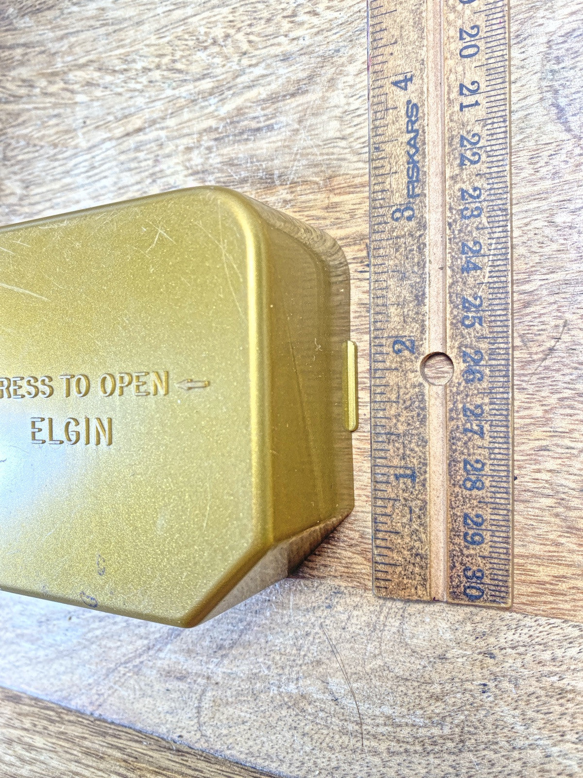 Vintage Elgin Quartz Clock Movement Cover            (KD2333)