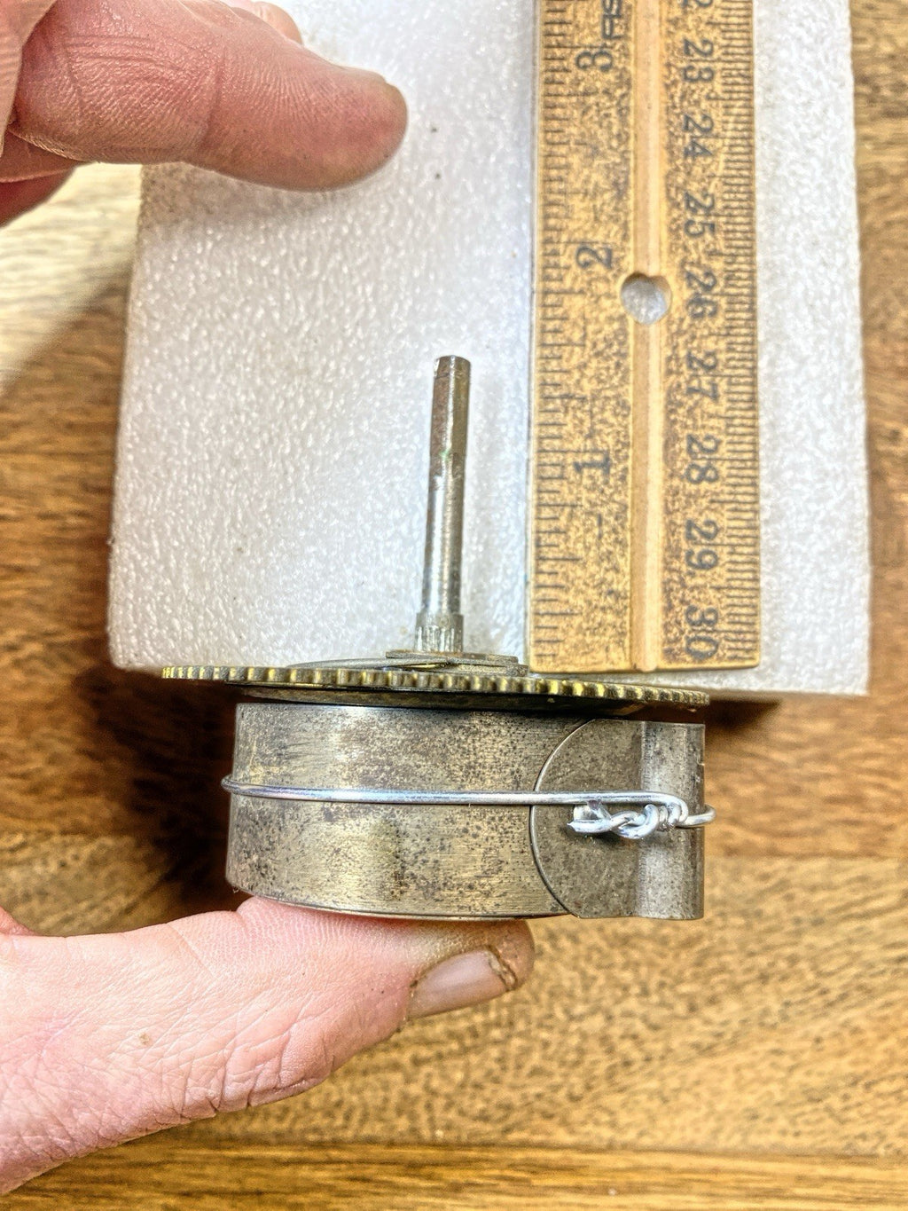 New Haven Clock Movement Strike Side Main Wheel (See Pics to ID Mvmt)(KD2531)