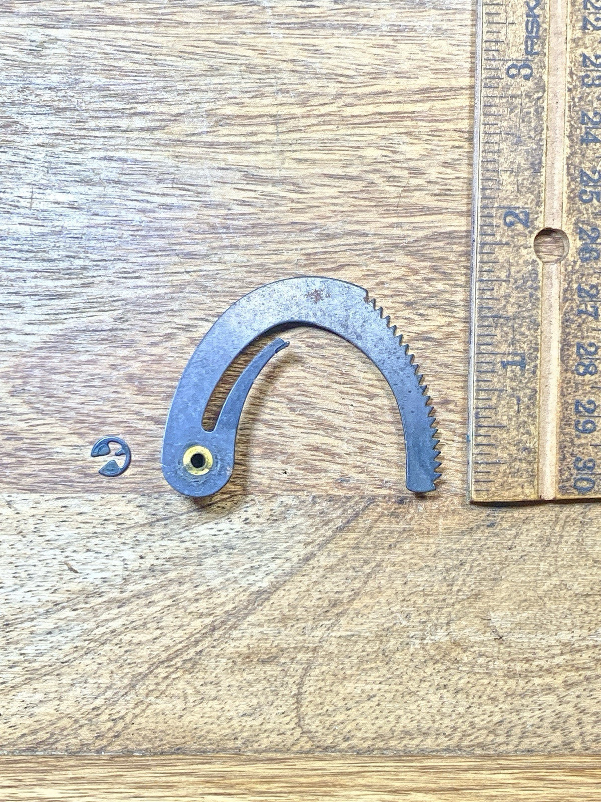 Regula 25 Clock Movement Rack (See Pics To ID Movement)      (KD2397)