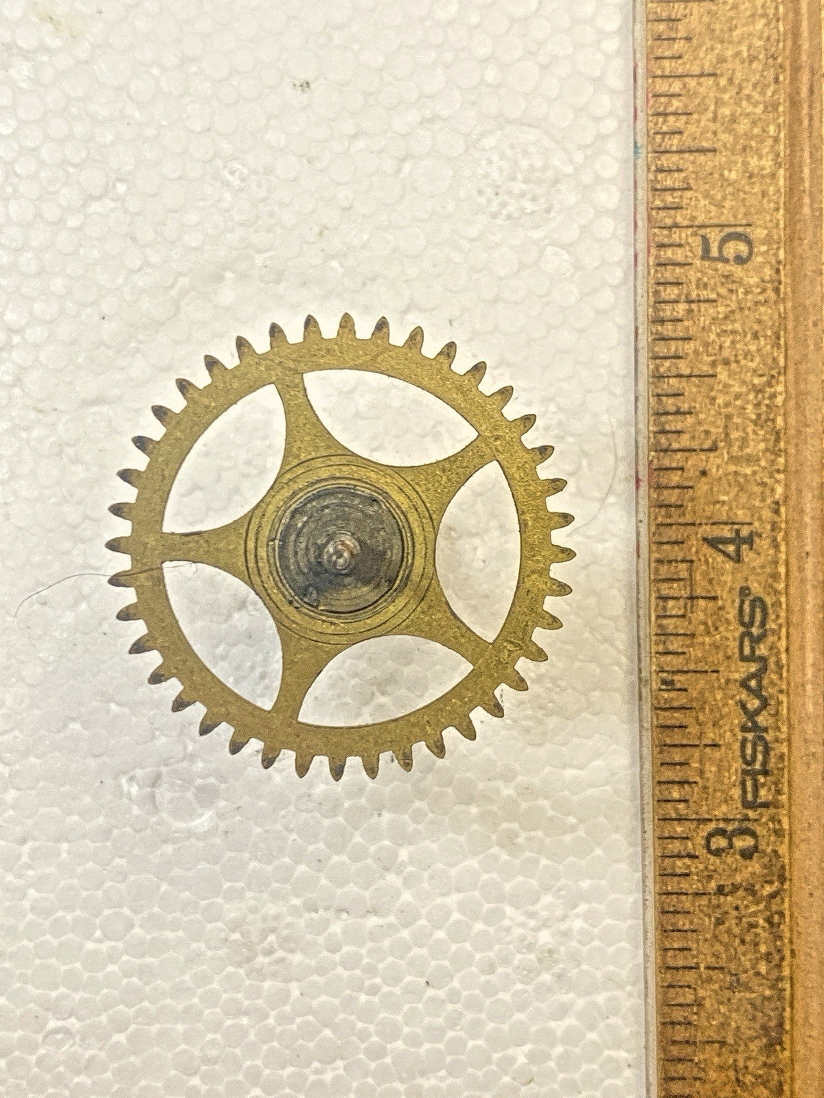 Sessions Clock Movement Time Side 3rd Wheel (See Pics To ID Movement) (KD2449)