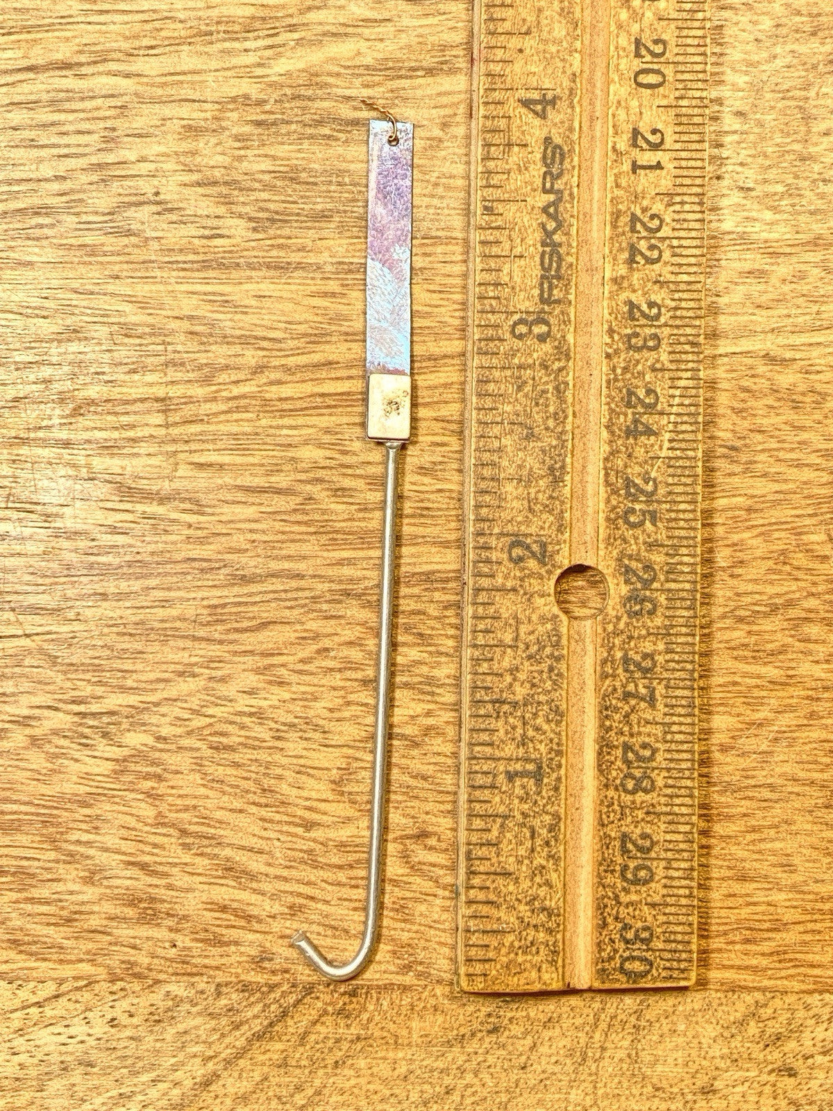 3 7/8 Inch Long Clock Pendulum Rod And Spring  (KD2398)