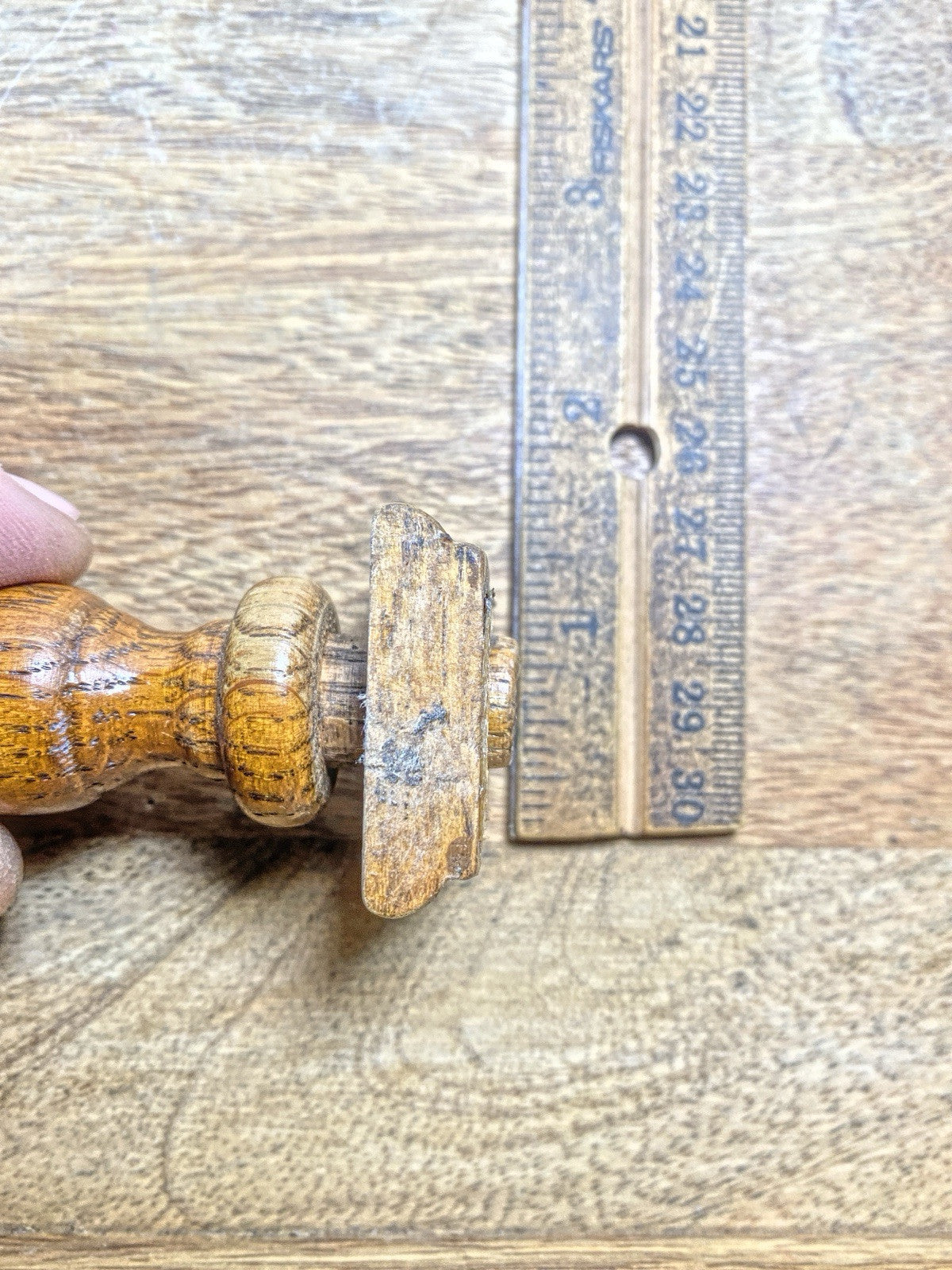 Clock Finial 4 1/2 Inches Tall, 1 5/16 Inch Base, 1/2 Inch Dia Shaft    (KD2389)