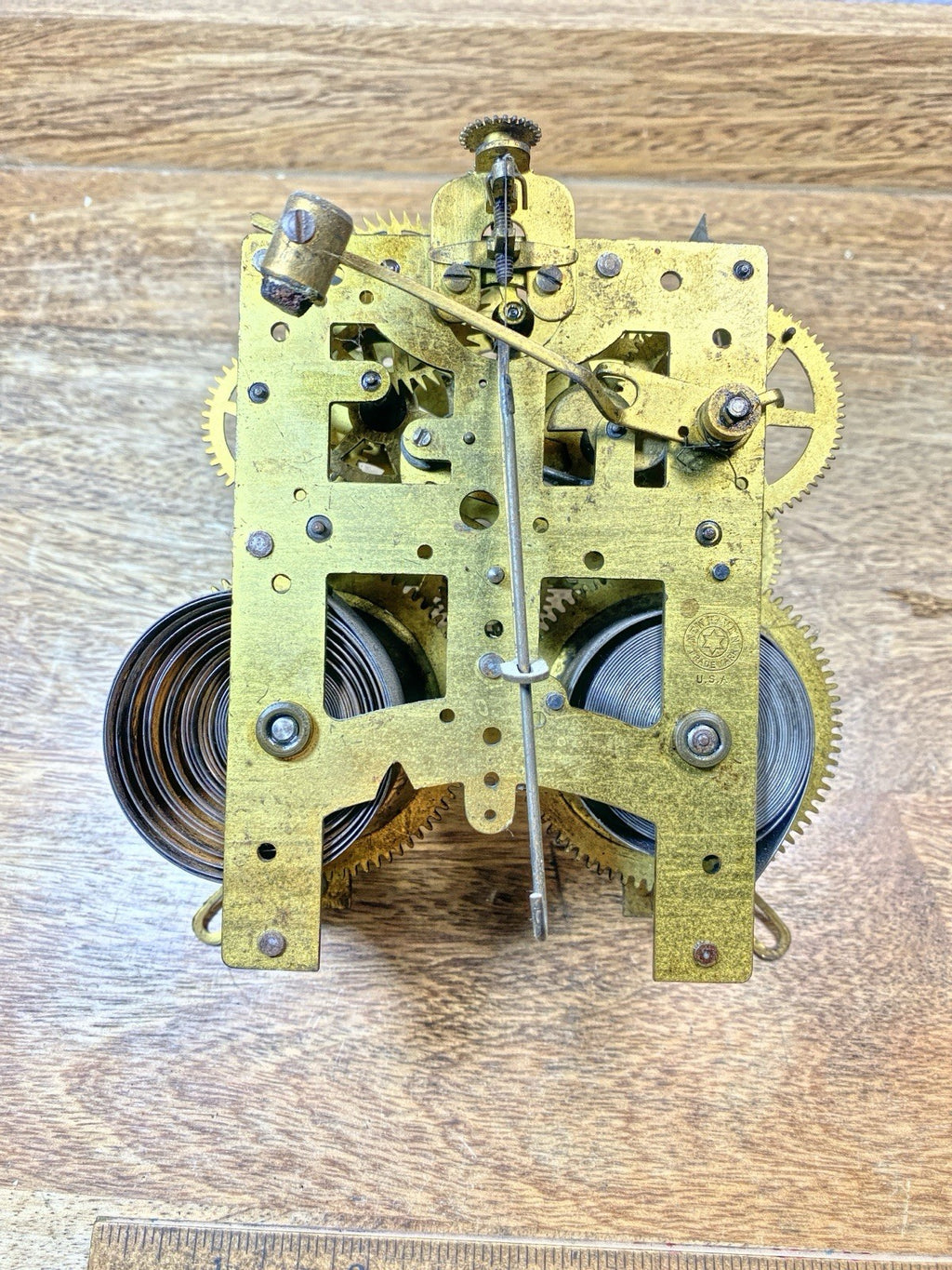 New Haven Clock Movement Strike Side Main Wheel (See Pics to ID Mvmt)(KD2531)
