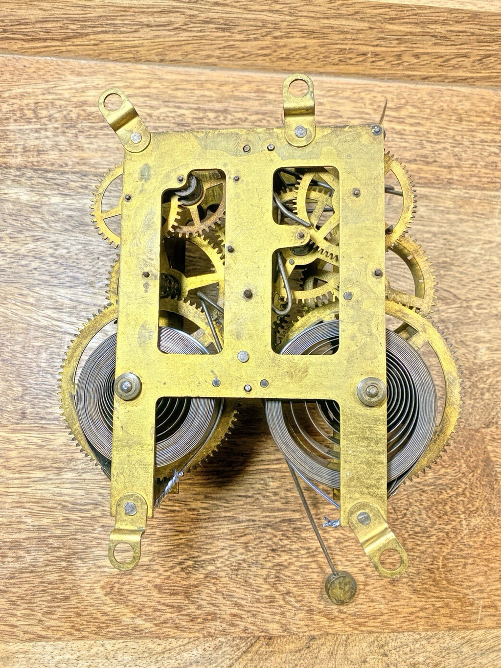 Ingraham Clock Mvmt (Pat 78/79)  Front Plate (Pivots Look Good) (KD2925)