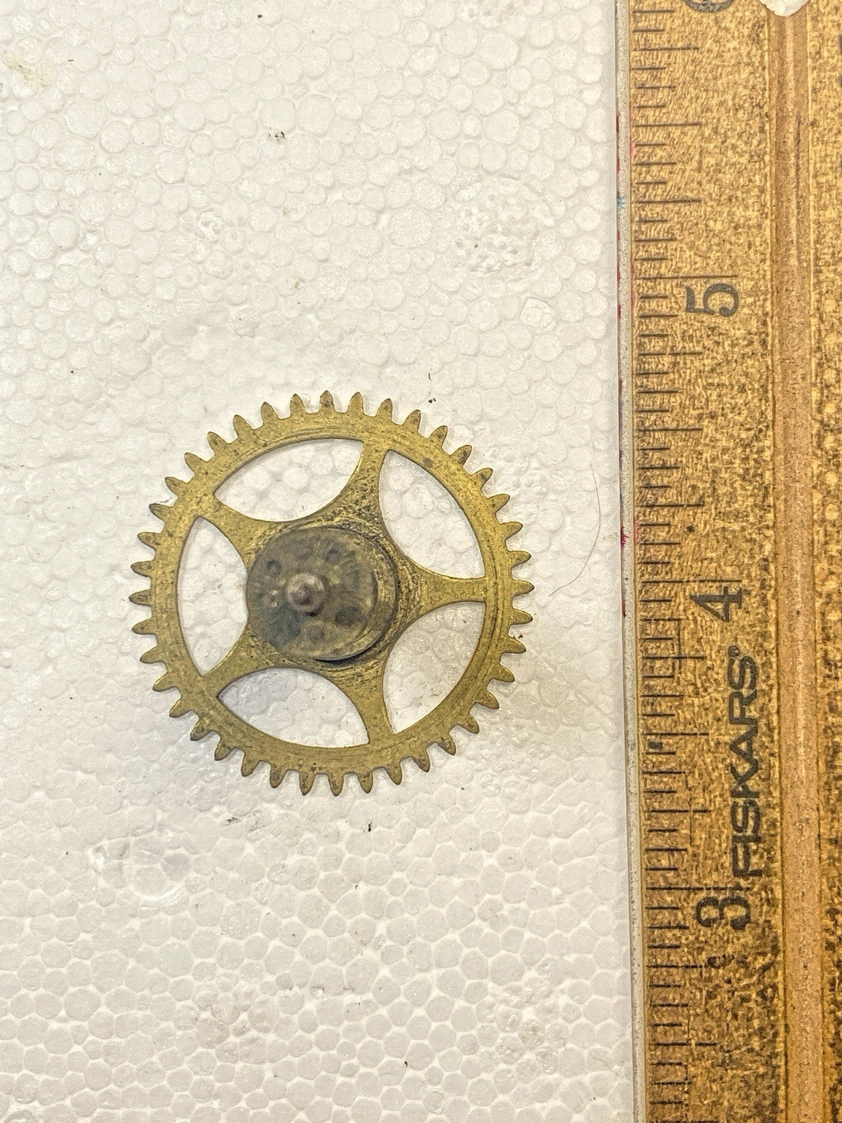 Sessions Clock Movement Time Side 3rd Wheel (See Pics To ID Movement) (KD2449)