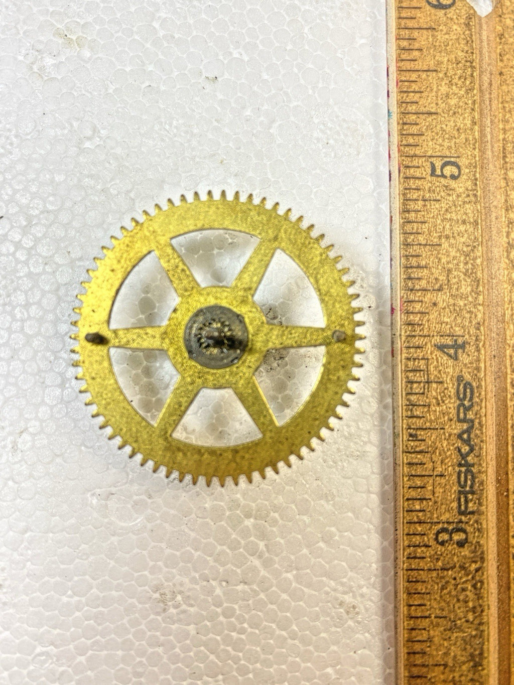 New Haven Clock Movement Strike Side 4th Wheel (See Pics to ID Movement)(KD2523)