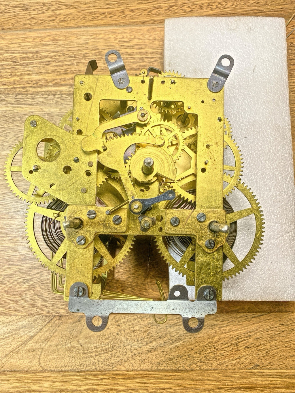 Sessions Westminster Chime Clock Movement Strike Side Fly Wheel   (KD2445)