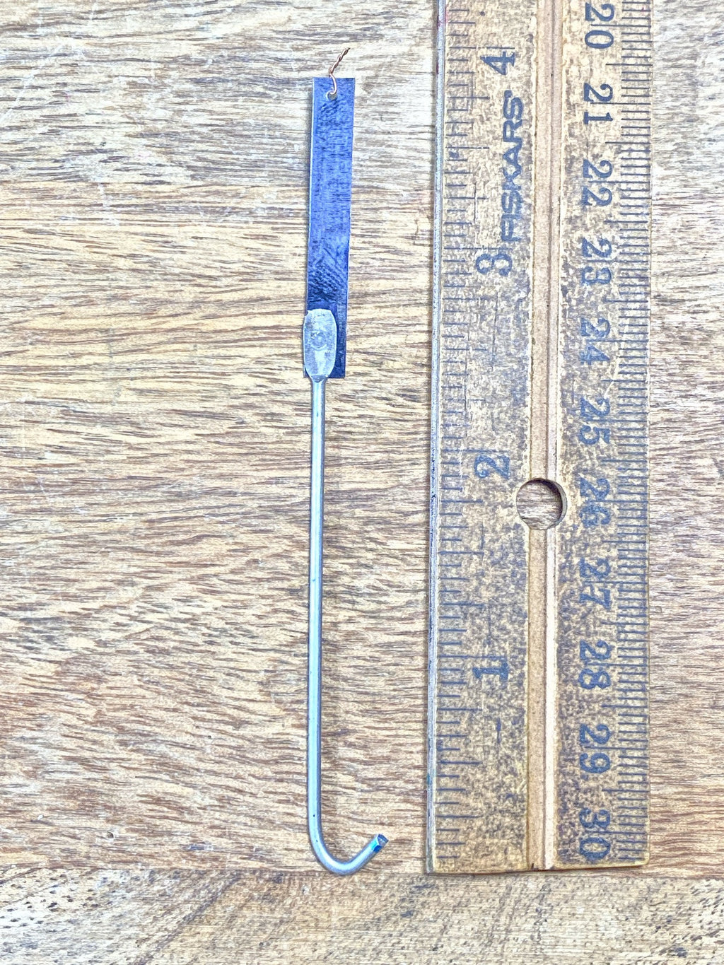 3 7/8 Inch Long Clock Pendulum Rod And Spring  (PR3)