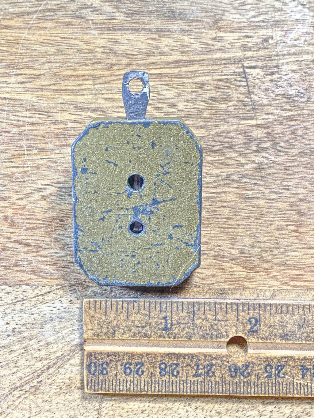 Unusual Old Clock Pendulum Bob (5.9oz)  (KD2371)