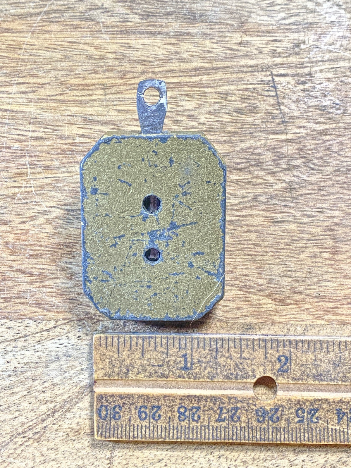 Unusual Old Clock Pendulum Bob (5.9oz)  (KD2371)