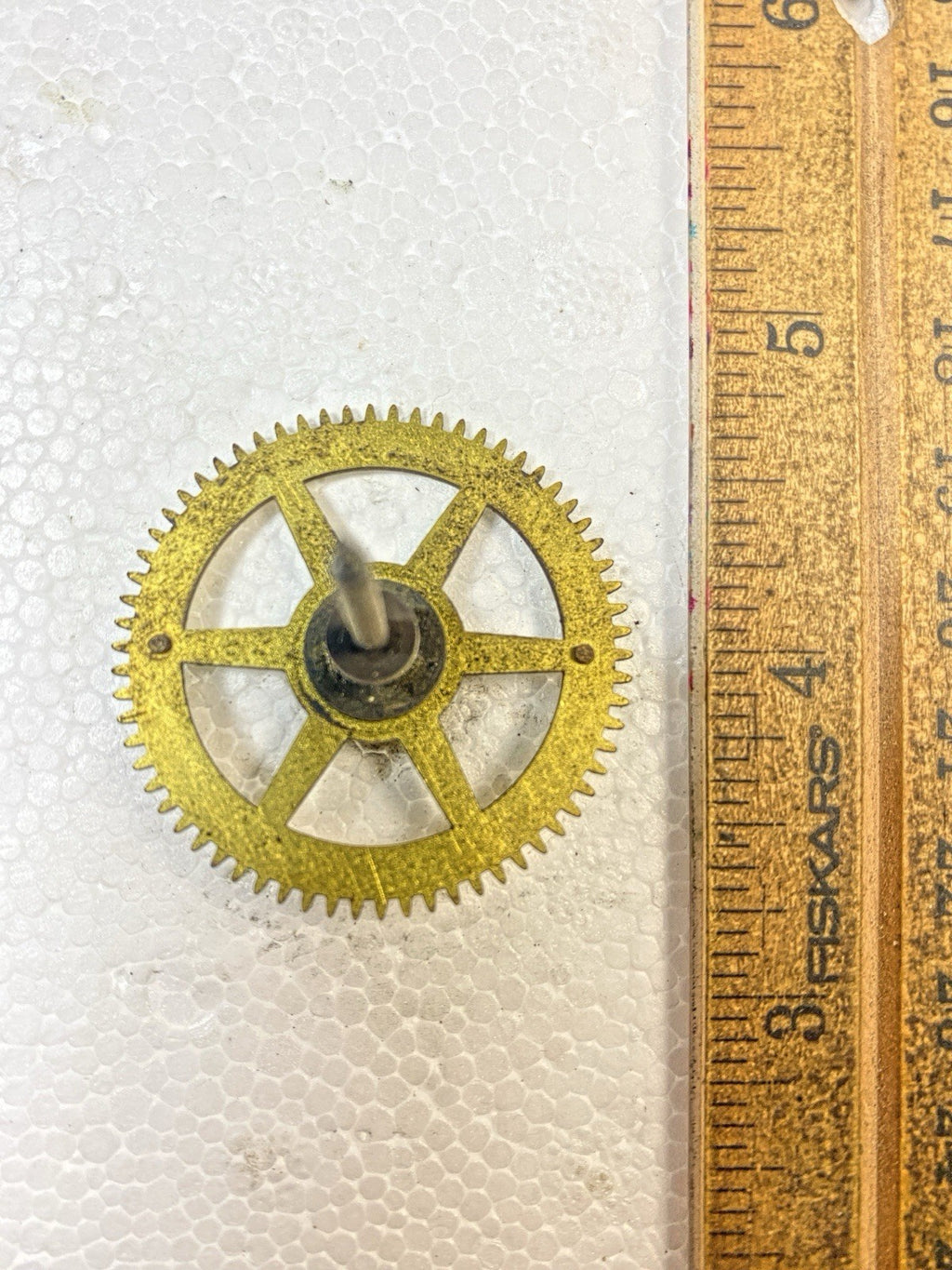 New Haven Clock Movement Strike Side 4th Wheel (See Pics to ID Movement)(KD2523)