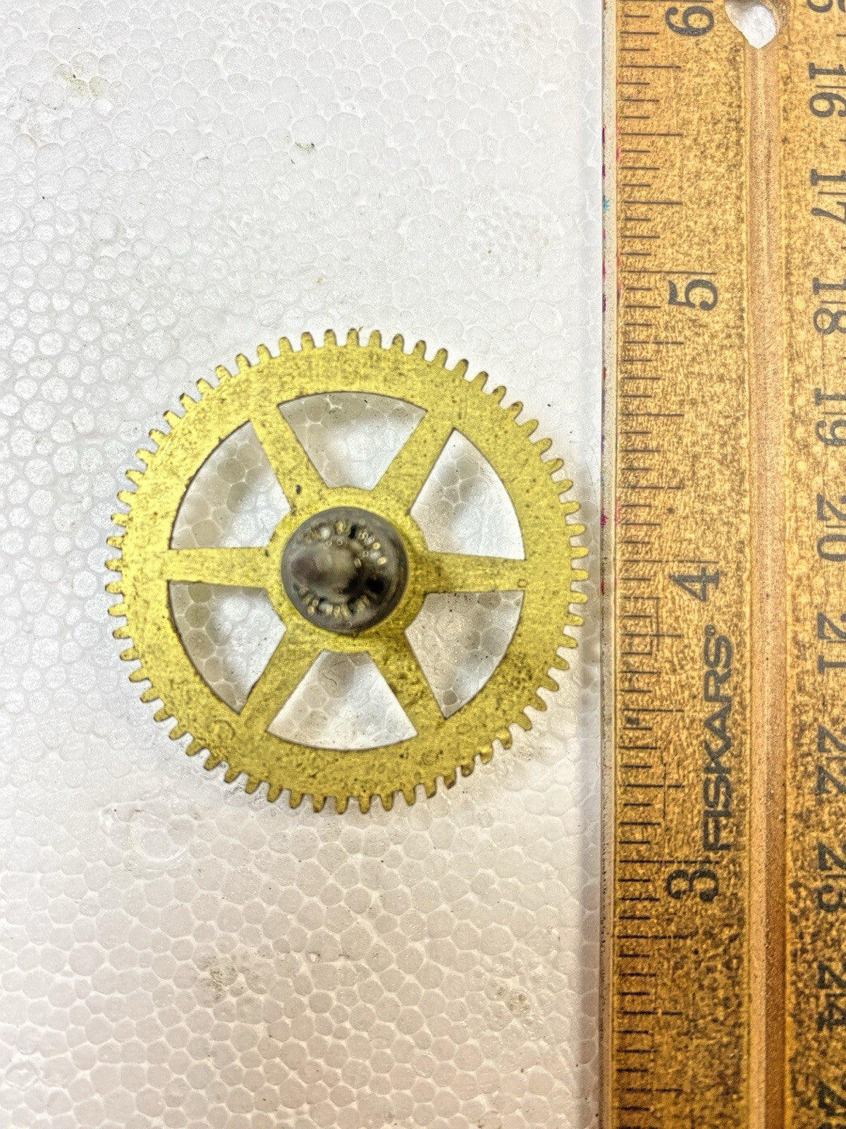 New Haven Clock Movement Strike Side 2nd Wheel (See Pics to ID Movement)(KD2525)