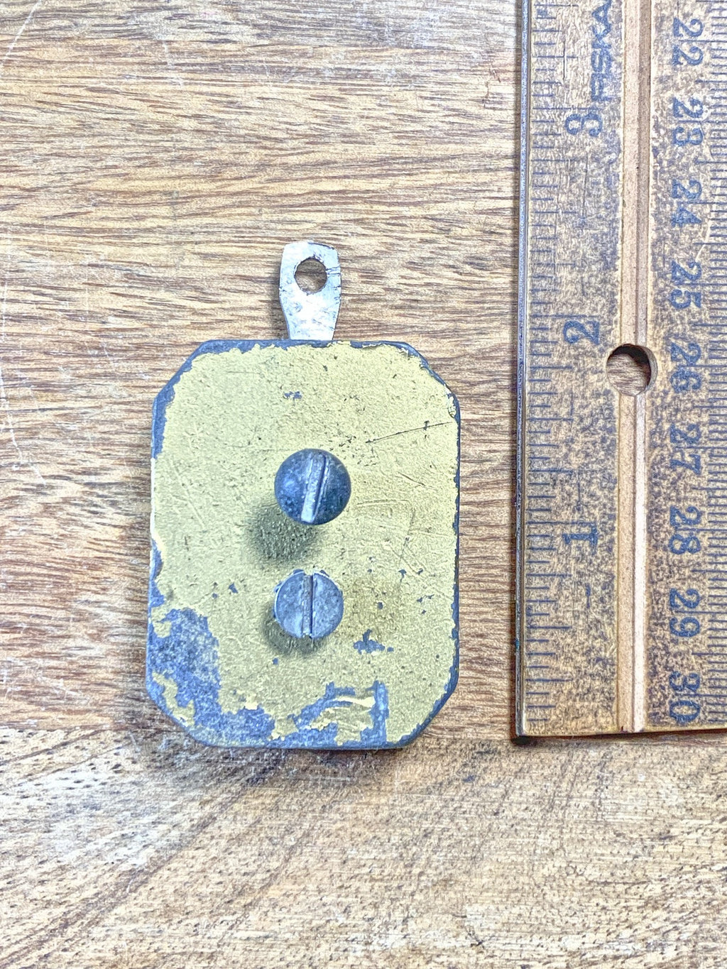 Unusual Old Clock Pendulum Bob (5.9oz)  (KD2371)