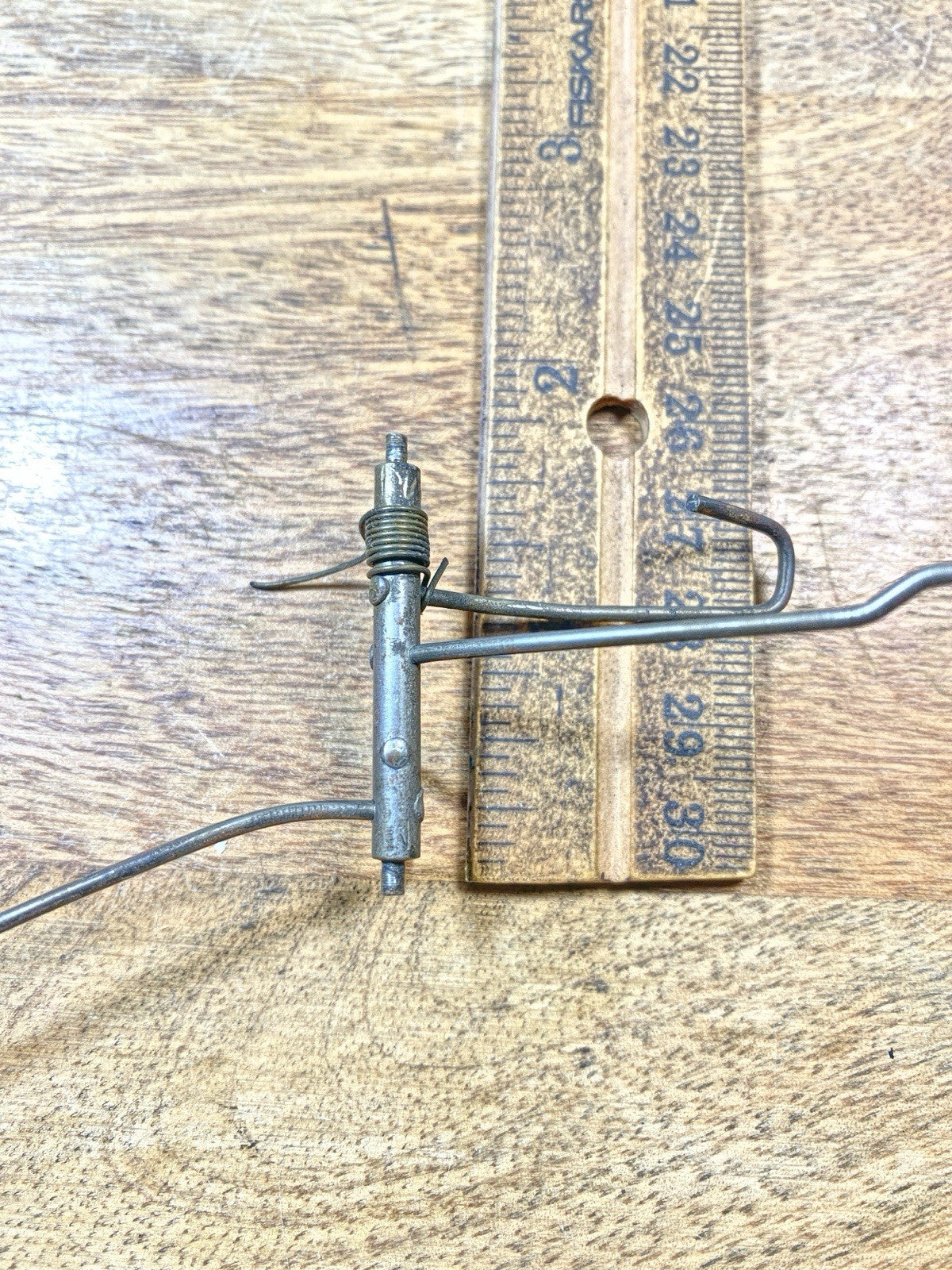 Ingraham Clock Movement (Pat 78/79) Hammer (See Pics To ID) (KD2508)