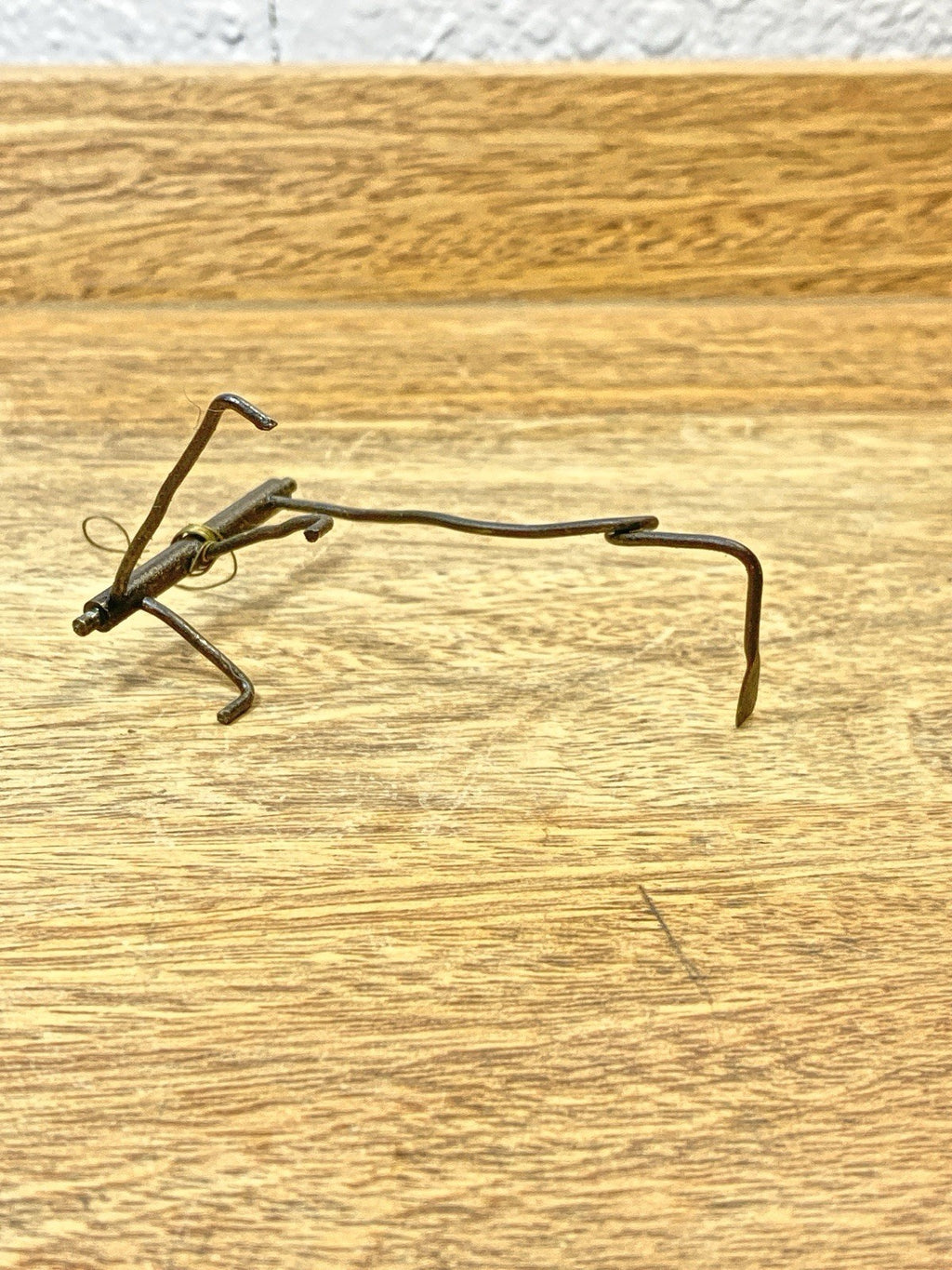 Unmarked Clock Movement Count Wheel Lever (See Pics To ID)  (KD2483)