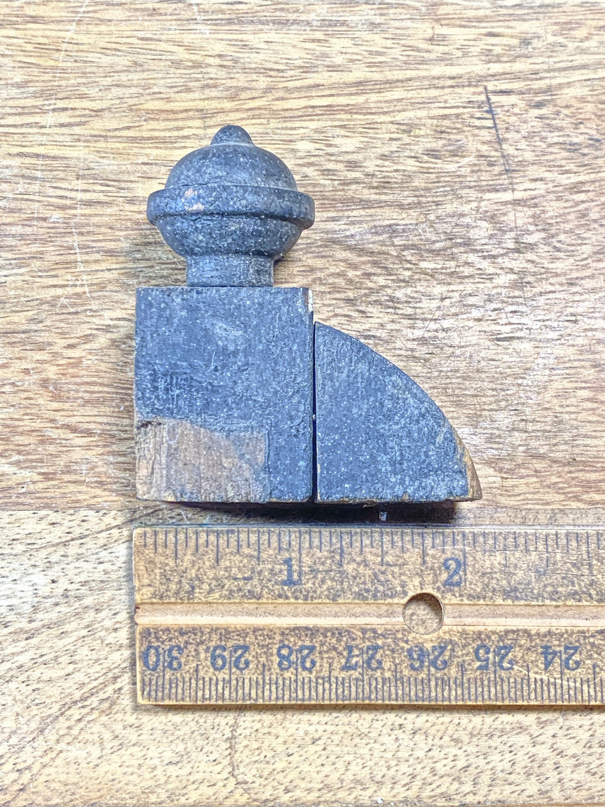 Parlor Or Kitchen Clock Wooden Side Trim Piece   (KD2362)