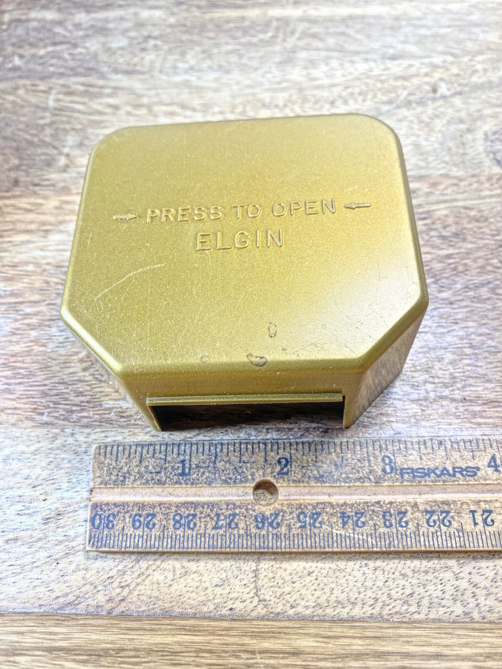 Vintage Elgin Quartz Clock Movement Cover            (KD2333)