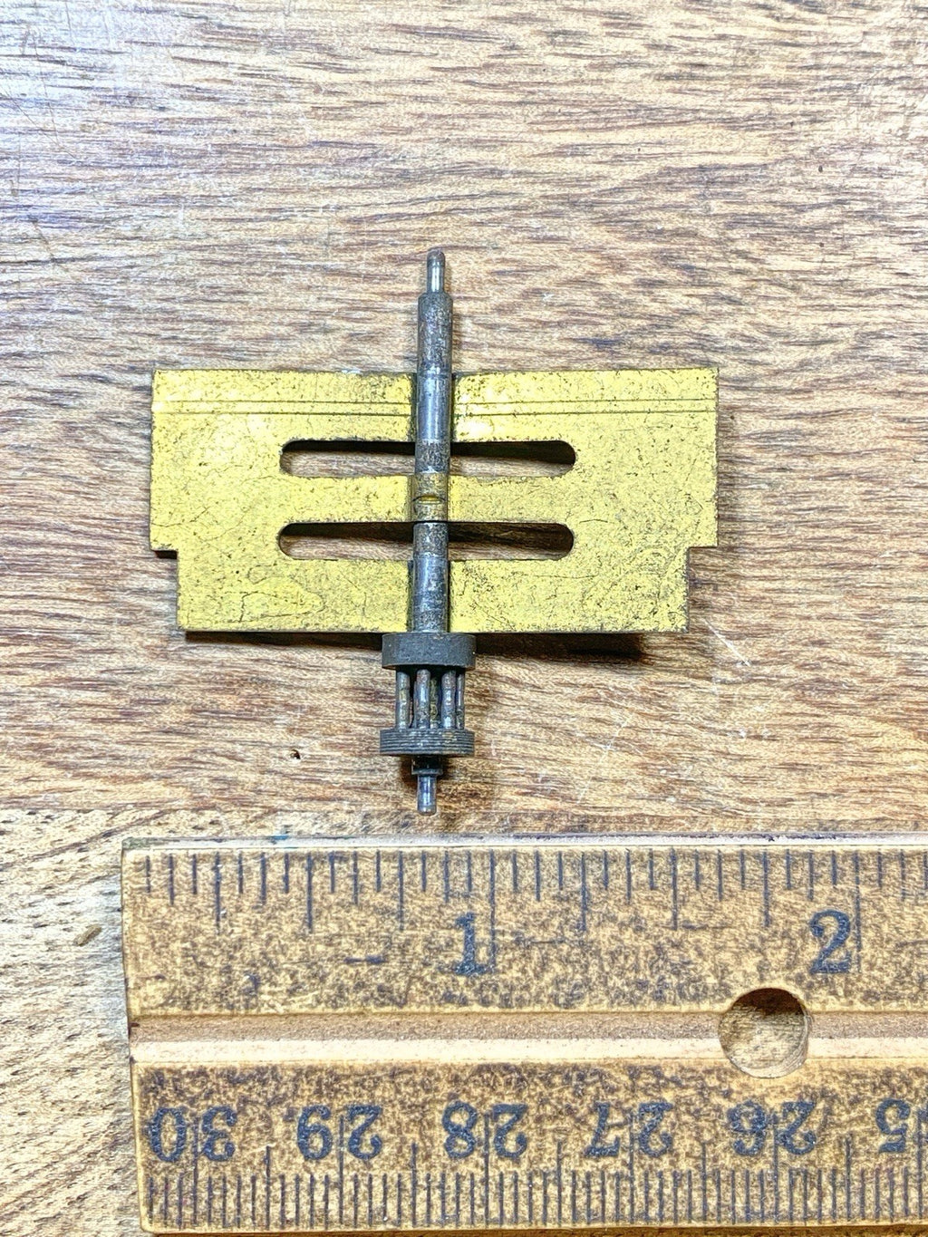 Ingraham Clock Mvmt (Pat 78/79) Strike Side Fly Wheel  (See Pics To ID) (KD2490)