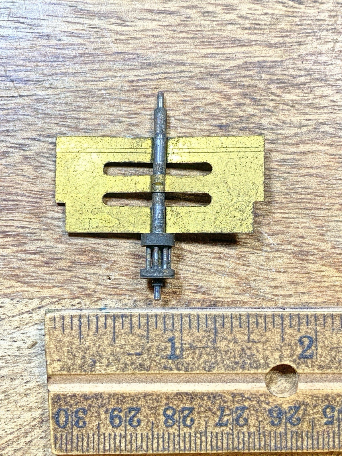 Ingraham Clock Mvmt (Pat 78/79) Strike Side Fly Wheel  (See Pics To ID) (KD2490)