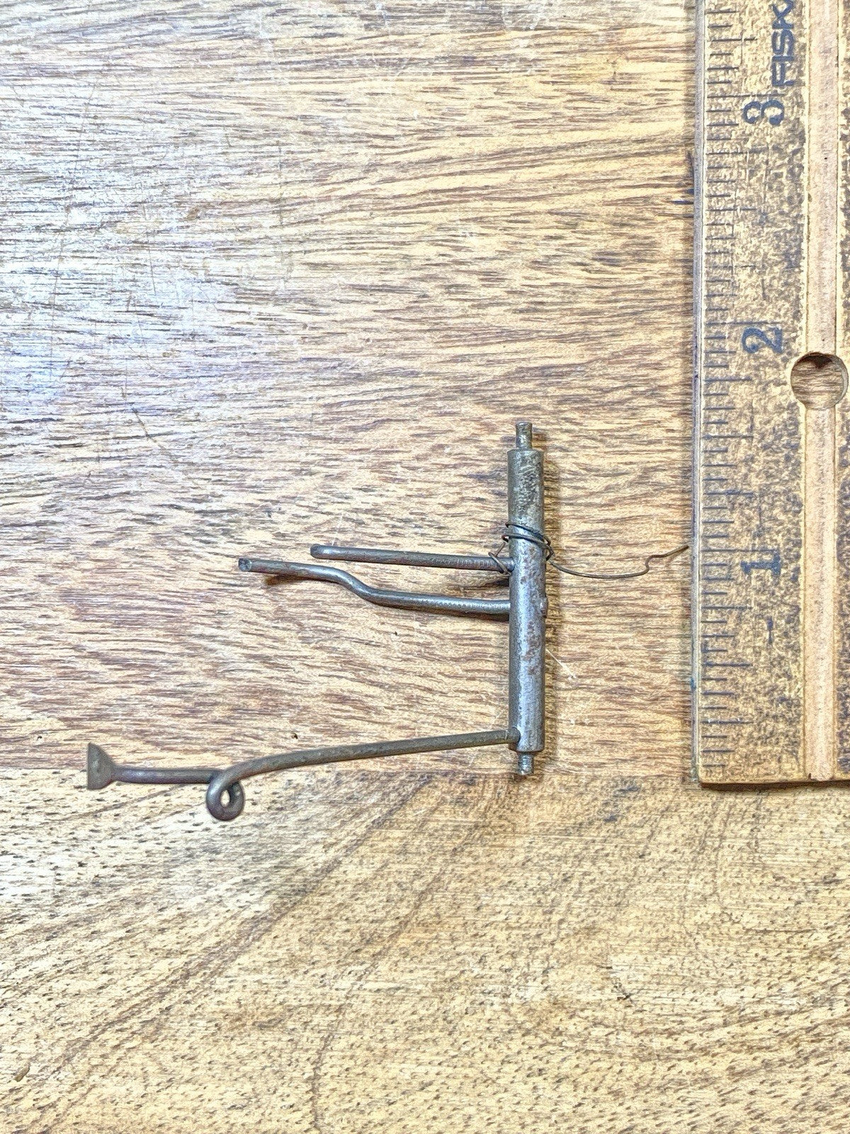 Ingraham Clock Mvmt (Pat 78/79) Count Wheel Lever  (See Pics To ID) (KD2501)