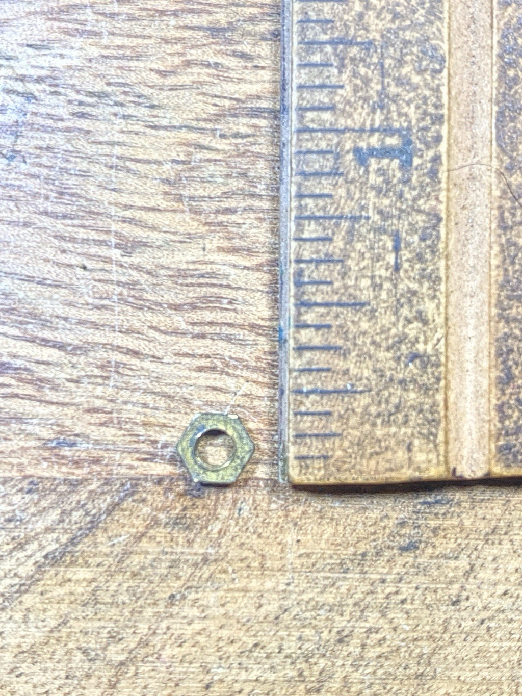 Sessions Clock Movement Plate Nut (See Pics To ID Movement) (KD2448)