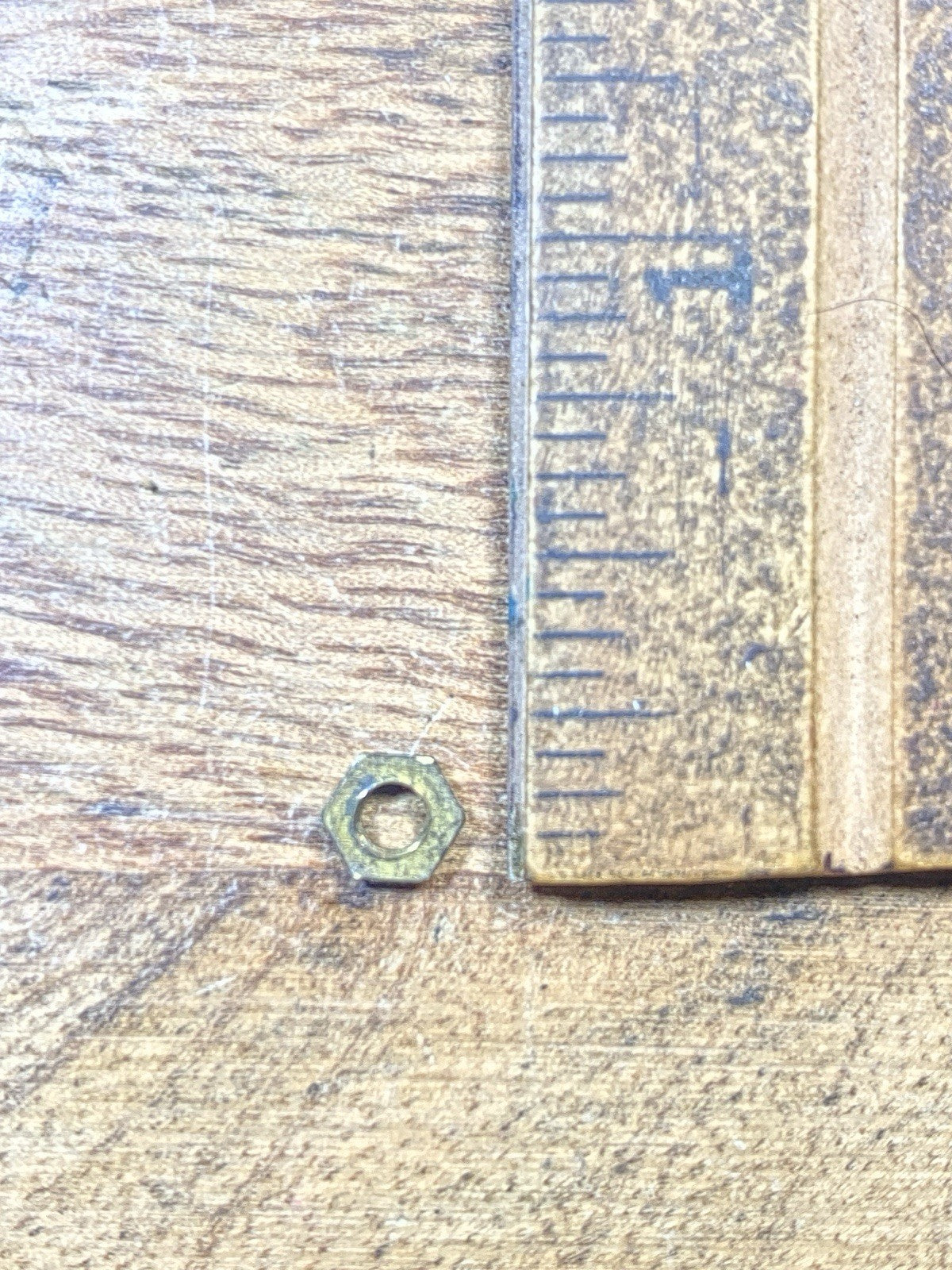 Sessions Clock Movement Plate Nut (See Pics To ID Movement) (KD2448)