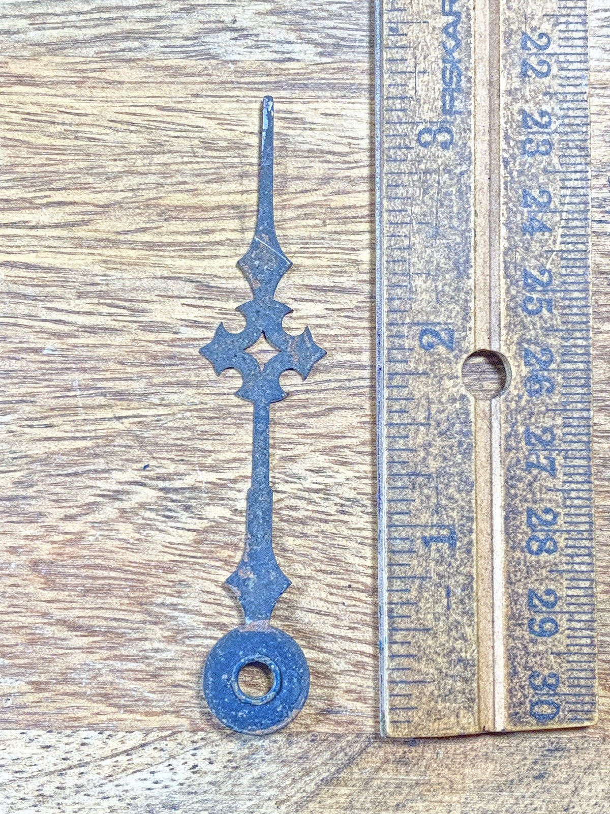 Antique Clock Hour Hand 3 1/8 Inches Long (Arbor Dia 4.4mm)   (KD2356)
